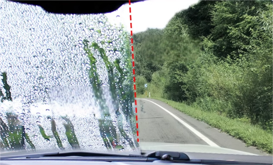 Die ITO heizgeräte stellen sicher, dass die windschutzscheibe bei jedem Wetter freisteht