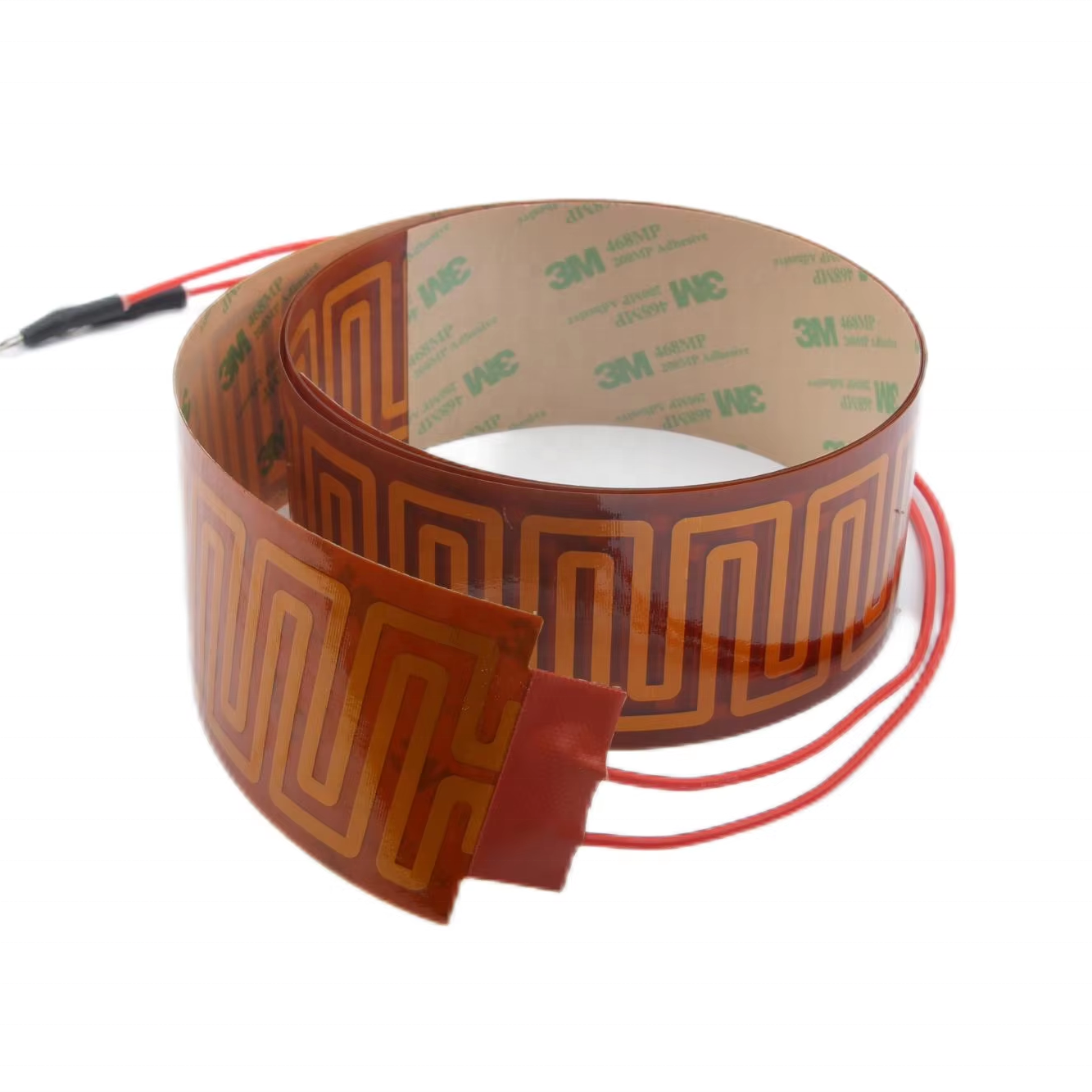 Polyimide heater for battery